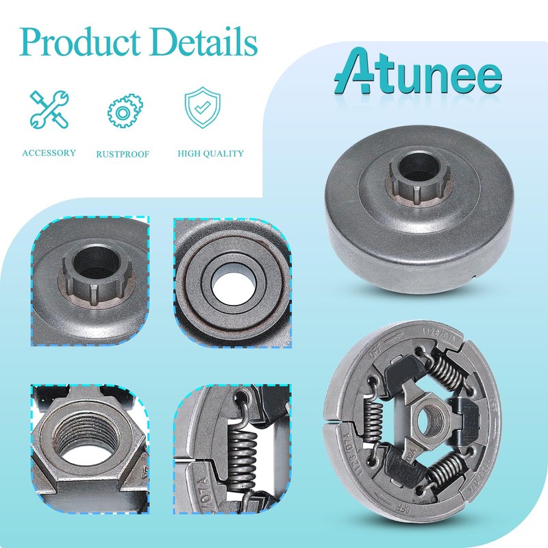 Atunee 3/8" Clutch Drum Sprocket for Stihl MS361 MS440 MS461
