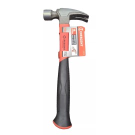 Crescent Rip Claw Hammer With Fiberglass Handle 16Oz Nail Holder