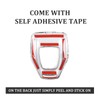 TOYCIDFG Car Gear Shift Knob Panel Cover Trim Frame for