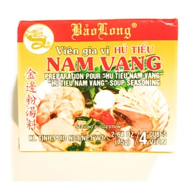 Bao Long Mini Hu Tieu Nam Vang Soup Seasoning 2.64 Oz(6 Pack)金邊粉湯料