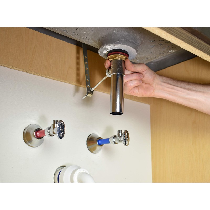 Plumb Pak Keeney K820-77BN Bathroom Sink Mechanical Pop Up Drain,