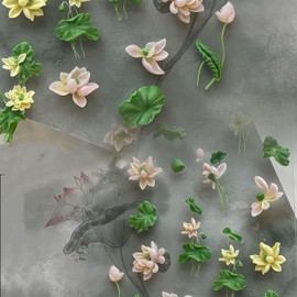 3D Lotus Nail Art Molds Flower Design, Silicone Nails Tool Y2k Decoration