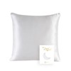 Townssilk Pillowcase, 100% Silk, 19 mm, Reversible With Concealed Zip,