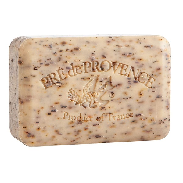 Pre de Provence Artisanal French Soap Bar Enriched with Shea Butter, Herbs of Provence, 250 Gram