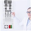 iplusmile Visual Testing Chart for Eye Exams Reusable Eye Chart
