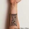 'Skeleton In The Closet' Temporary Tattoo - Water Resistant, Skin-Safe,