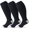 Wide Calf Compression Socks for Women & Men Extra Large
