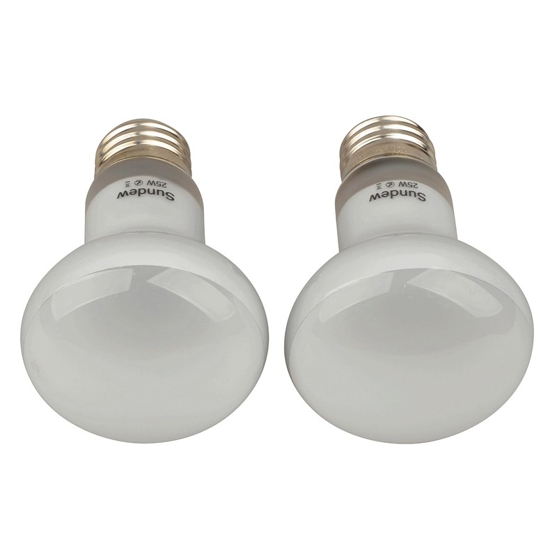 Sundew 2-Pack Reptile Heat Bulb, Dimmable Basking Spot Lamp for