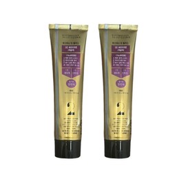 Bostina the plus hair dye 2in1 3 minute self gray hair dye 110ml wine brown 2pcs / 보스티나 더 플러스 염색제 2in1 3분 셀프 새치 염색약 110ml 와인브라운 2개