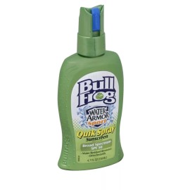 Bull Frog SPF 50 Sunblock Water Armor Sport Quick Spray Sunscreen