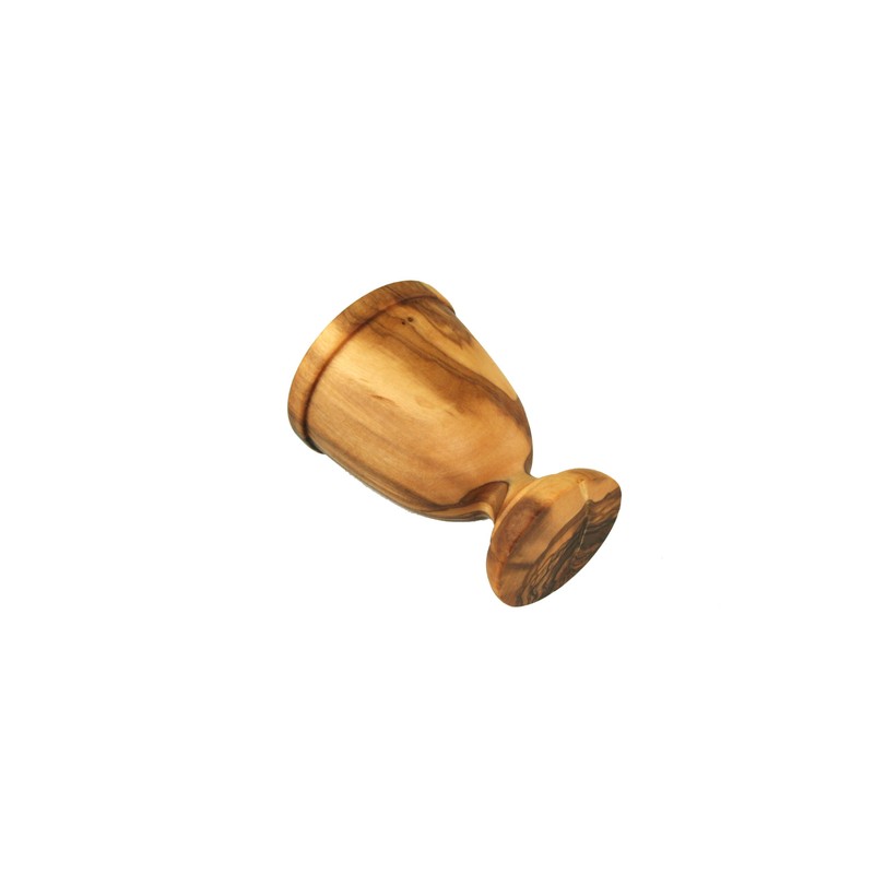 D, O.M. 6 pcs A Set from Olive Wood Egg