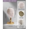 TINGSING Mannequin Head Wig Head Stand, Hat Display Stand Wig