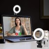 Cyezcor Video Conference Lighting Kit, Ring Light for Monitor Clip