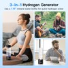 Hydrogen Water Bottle with LED Display, 1500ppb Portable Water Ionizer