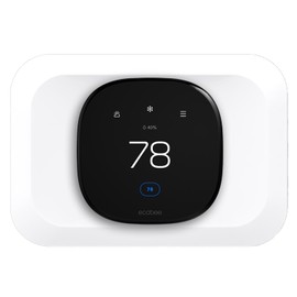 Wall Plate Cover Compatible with New 2022 Ecobee Smart Thermostat Premium & 2022 Ecobee Smart Thermostat Enhanced, Programmable WiFi Thermostat Accessory, White