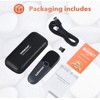 Trohestar Wireless Barcode Scanner Support Bluetooth 2.4GHz USB Connection,1D Barcode