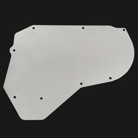 G-PLUS A/C Heater Delete Panel Plate Compatible with 1982-1993 Chevy S-10 Blazer GMC Jimmy Sonoma AIR Conditioning Heater Delete Panel Plate