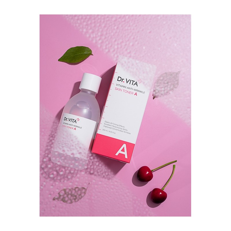Vita A Anti-Wrinkle Skin Toner 250ml / 비타A 안티링클 스킨