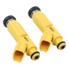 ApplianPar Set of 4 yellow Flow Matched Fuel Injector Nozzles