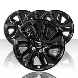 Auto Reflections Set of 4 17" Wheel Skins for Honda Accord 2018-2021 - Gloss Black