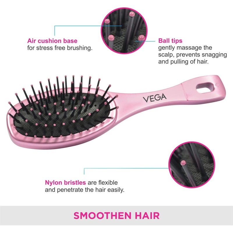 Vega Mini Flat Hair Brush