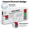ESP32 WLED LED Controller with Mic – Wi-Fi Control and