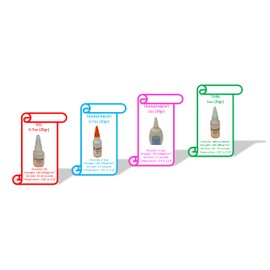 Super Glue Adhesive Instant Bonding Cyanoacrylate Acrylic - Dental Laboratory Tools (Gel - 20gr)