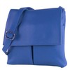 modamoda de - T63LEDER - Women's Leather Shoulder Bag, Signal