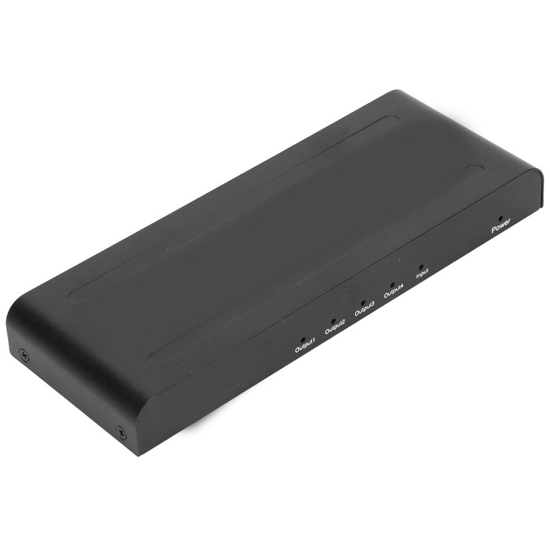 1x4 HD Multimedia Interface Splitter 4K 60hz 4 Port HD