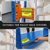 Pallet Rack Capacity Labels 3×4 Inch Caution MAX Load/Shelf LBS