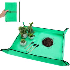 39 X 31 Inches Large Repotting Mat for Indoor Plants Transplanting and Dirt Control Portable Potting Mat Gifts for Plant Lovers Gardening supplies Gifts