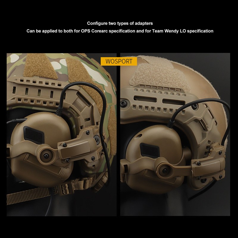 360 Degree Rotation Headset Helmet Guide Adapter Multi Angle Rotation