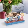 Enesco Jim Shore Peanuts Gang in Christmas PJ's Figurine