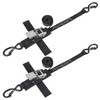 Ayaport Boat Tie Down Straps to Trailer (Stainless Steel Ratchet)