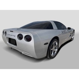 GTS Styling Tail light Covers Carbon Fiber 4PC. Fits Chevy Corvette C5 1997-2004