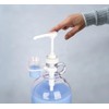 2 Pcs Glass Liquid Laundry Detergent Dispenser with Cup Holders,