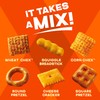 Chex Mix Cheddar Snack Mix, Salty Snacks Tub, 20 oz