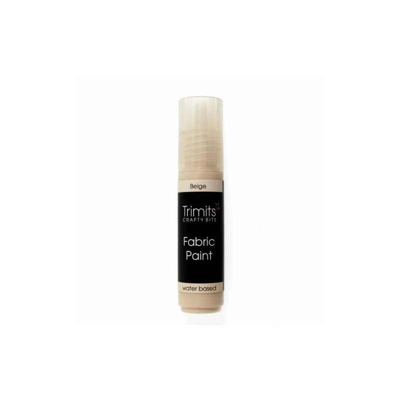 Trimits Fabric Paint Pen, Beige, 20ml