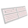 Keyboard Keycaps 129 Keys Pudding Transparent OEM Height PBT Two
