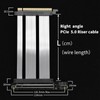 GIGA-MEGA PCIe X16 GEN5 Riser Cable with GPU Vertical Mount