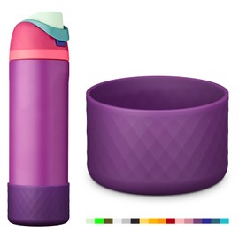 yoelike Silicone Boot for Owala Water Bottle 24 oz, Anti-Slip Protective Sleeve for FreeSip/Twist/Flip, Bottom Bumper Cover for Watter Bottle Accessories