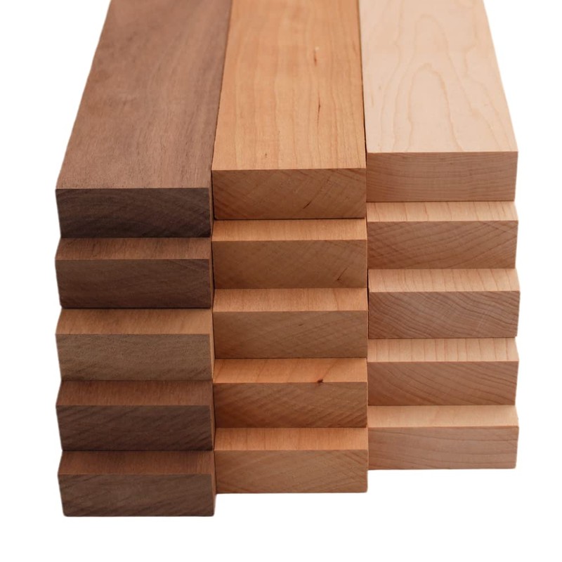 Barrington Hardwoods Domestic Variety Pack 5 Walnut, 5 Maple and