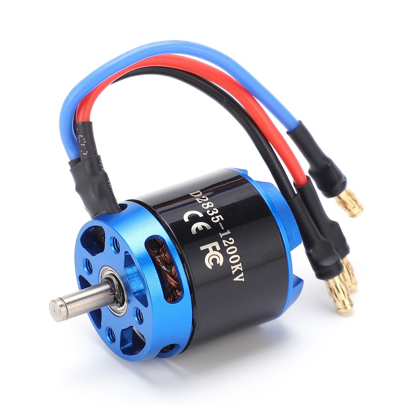 Hobbyhh 2835 1200KV Durable Metal Brushless Motor for RC Remote