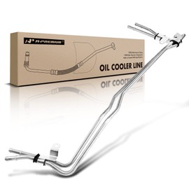 A-Premium Inlet and Outlet Automatic Transmission Oil Cooler Line Hose Assembly Compatible with Subaru Impreza 2008-2011 Forester 2009-2013 H4 2.5L