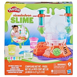 Play-Doh Ultimate Bubble Lab Playset with Nickelodeon Slime Brand Compound, Tactile Sensory Toys for Girls and Boys 3 Years and Up, Kids Arts and Crafts