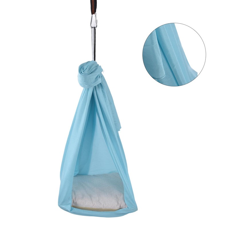 Yoga Hammock Durable Elastic 25KN Aerial Yoga Hammock with Daisy