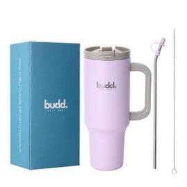 Tumbler 1.18L - Pink Insulated Travel Water Bottle, Leak-Proof, Cup Holder Friendly, BPA-Free, Durable for Sports & Hiking