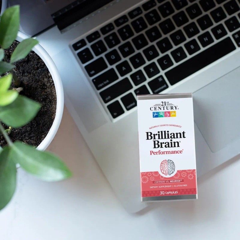 21st Century Brilliant Brain Performance 30 Cpsulas Sfn Sin Sabor