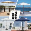 6 Pcs Umbrella Base Stand Replacement Parts, Parasol Base Spare