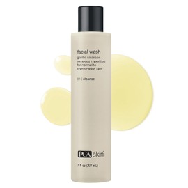 PCA SKIN Facial Wash, Gentle Exfoliating Cleanser for Daily Use, 7 fl. oz.